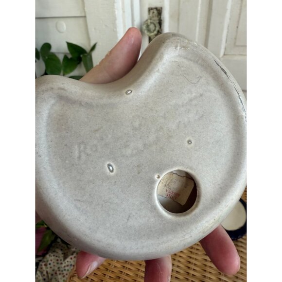 Vintage MCM Pair Ross Originals California Pottery Atomic Ashtrays - Picture 5 of 11